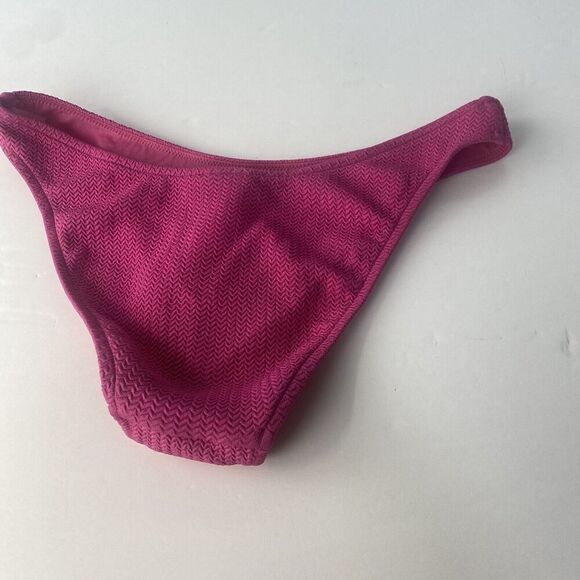 Seafolly Women's High Cut Pant‎ Bikini Bottom Swimsuit Pink SIZE 12 New - Picture 8 of 11